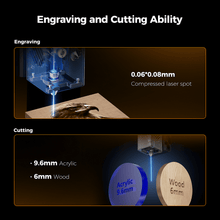 Load image into Gallery viewer, Creality Falcon A1 Laser Engraver &amp; Cutter 10W
