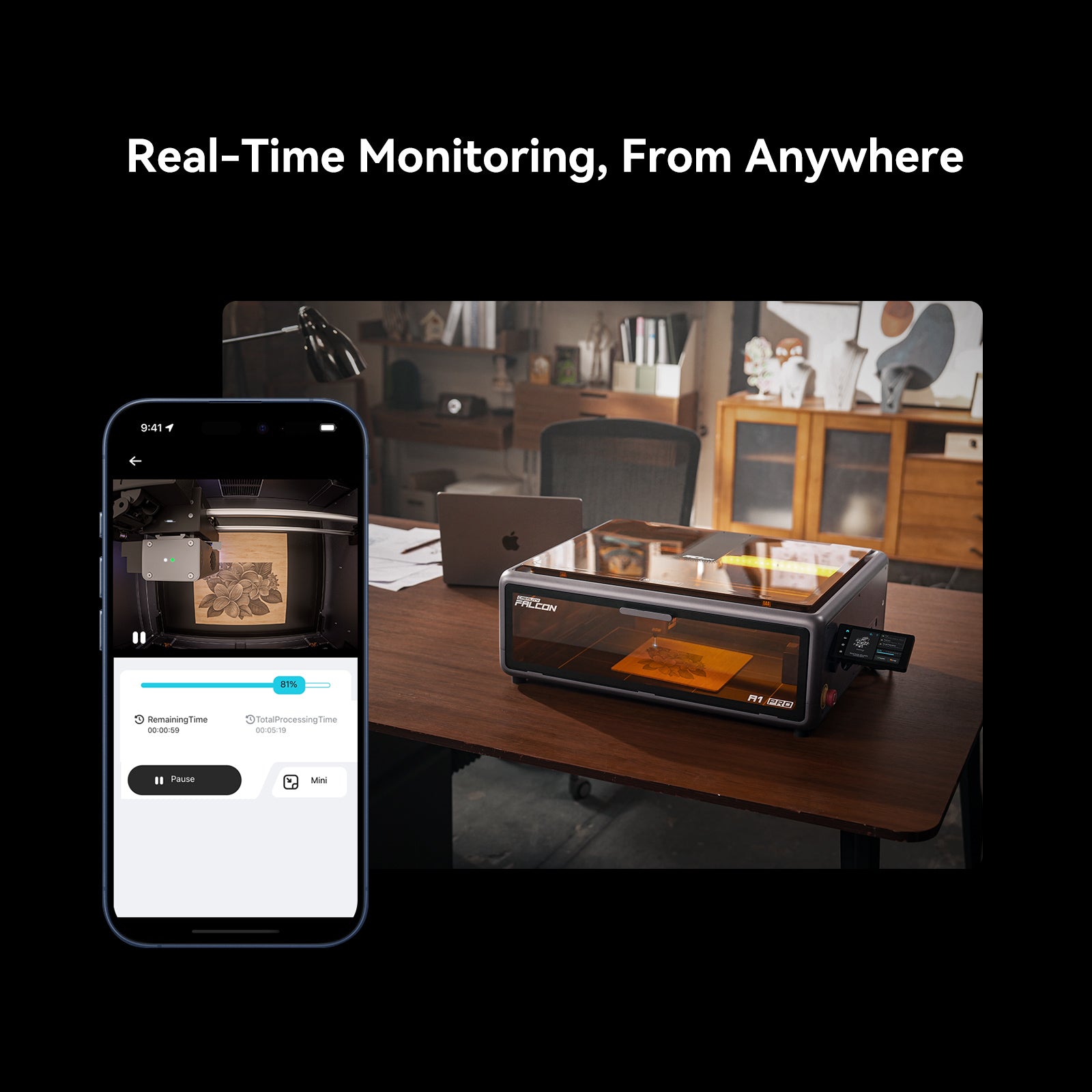 Creality Falcon A1 Pro 20W Laser Engraver Cutter