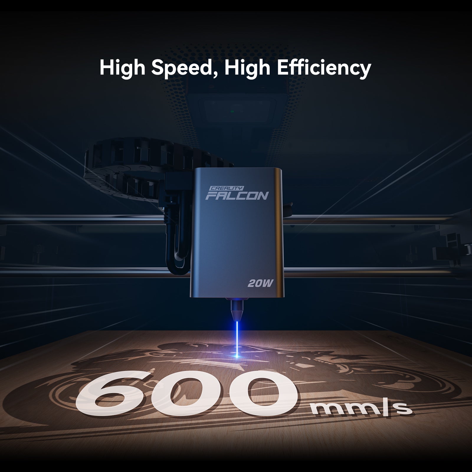 Creality Falcon A1 Pro 20W Laser Engraver Cutter
