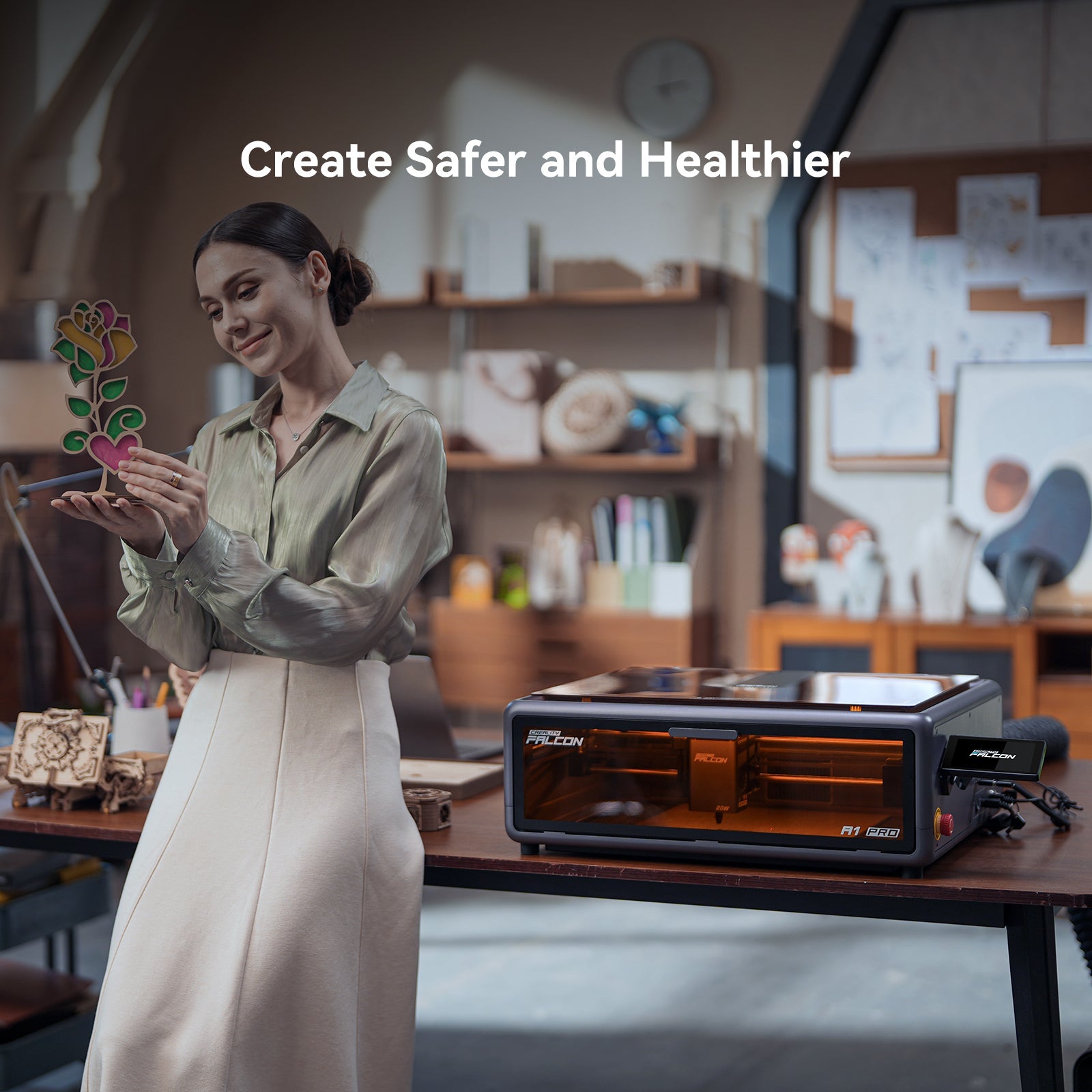Creality Falcon A1 Pro 20W Laser Engraver Cutter