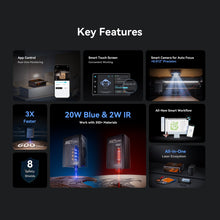 Load image into Gallery viewer, Creality Falcon A1 Pro 20W Laser Engraver Cutter
