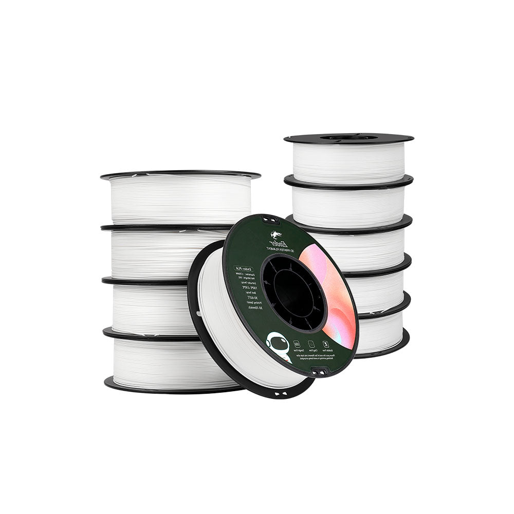 10KG Ender PLA Filament White/Black