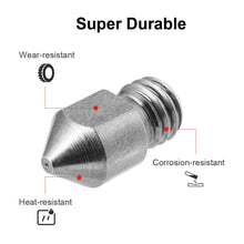 Load image into Gallery viewer, Tungsten /Brass 3D Printer Extruder Nozzle For CR/Ender Series
