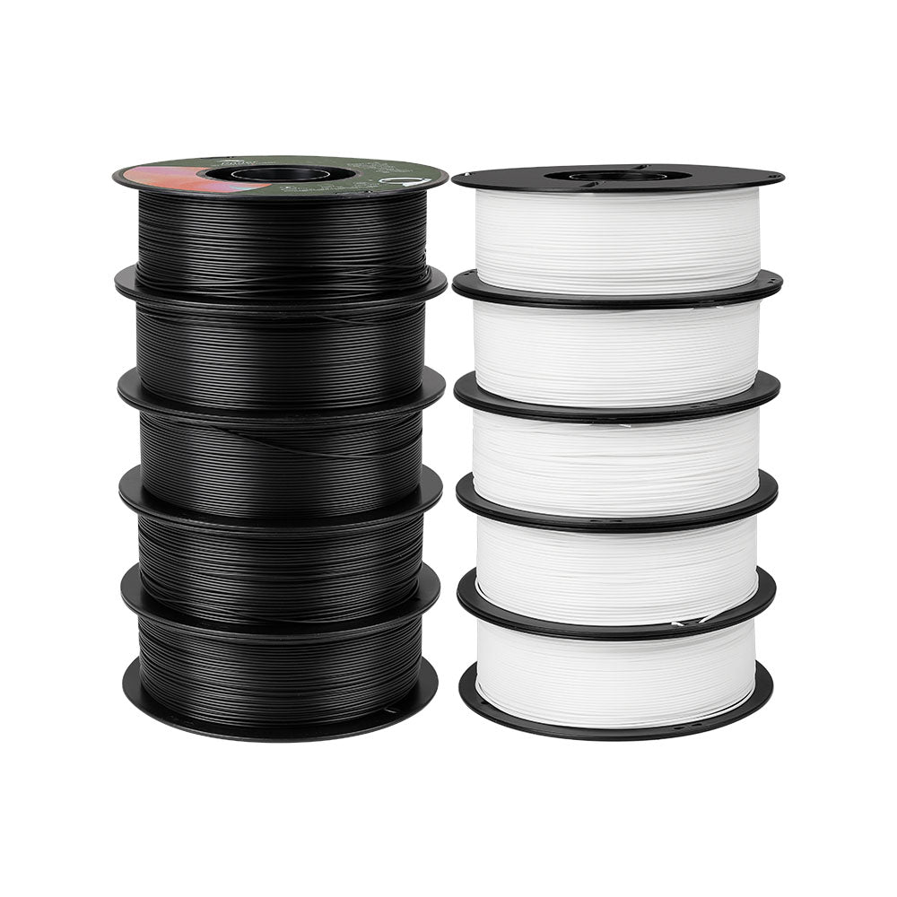 10KG Ender PLA Filament White/Black