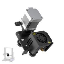 Load image into Gallery viewer, Ender 3(Pro)/3 V2 Upgraded Direct Extruder Complete Nozzle Kit with Stepper Motor
