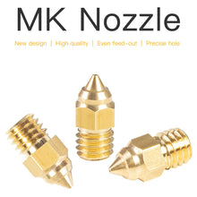 Load image into Gallery viewer, Creality 16Pcs Extruder MK Brass Nozzle For Ender 3/CR 6 SE
